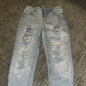 american eagle | mom jean style